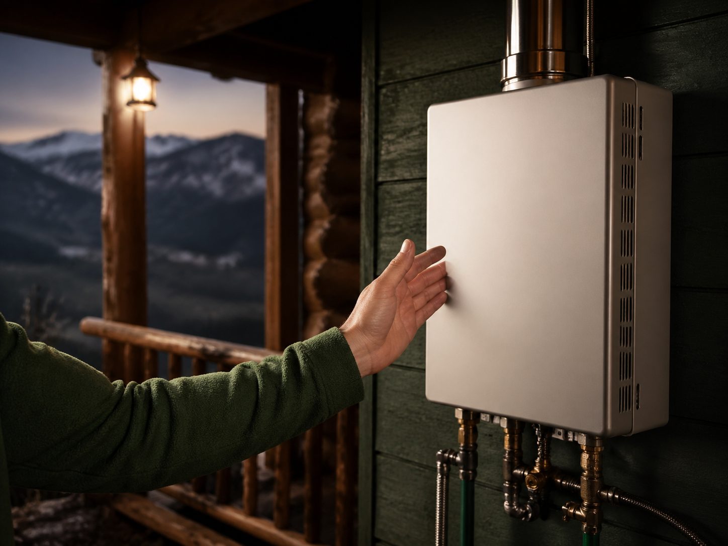 Water Heaters in professional off-grid or outdoor power context, OffGridVault